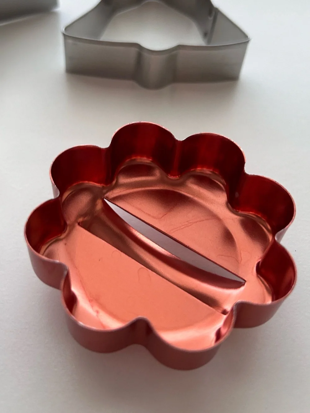 8 Assorted Cookie Cutter Set with Yellow Butterfly & Copper Round